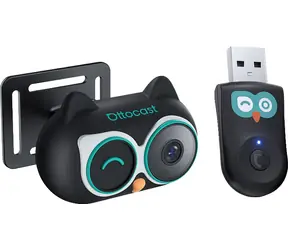 Ottocast Cabin Care CA520 czarny / Adapter bezprzewodowy / Carplay / Kamera na tylnym siedzeniu