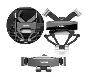 Uchwyt samochodowy Dudao Gravity Phone Holder F11Pro / do kratki nawiewu / czarny