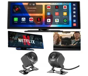 Ottocast OTTOAIBOX N95C czarny / Monitor samochodowy + kamera cofania / Carplay&Android / 11.4"