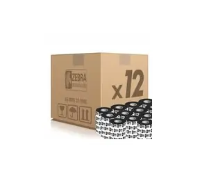 Taśma ZEBRA TTR 2300 - 64mm (12szt) / Wosk / 64mm / 74m / wyjście / 0,5" / 12szt
