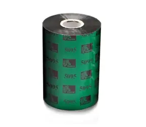 Taśma ZEBRA TTR 5095 - 64mm (12 szt.) / żywica / 64mm / 74m / wyjście / 0,5" / 12 szt