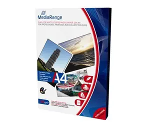 Papier fotograficzny MediaRange A4 dwustronny matowy 50 arkuszy 200g/tusz