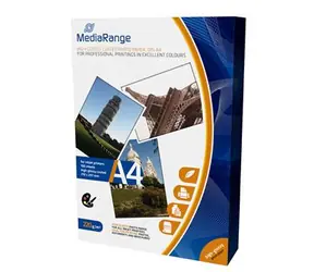 Błyszczący papier fotograficzny MediaRange A4 100 arkuszy 220g/tusz