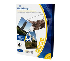 Błyszczący papier fotograficzny MediaRange A4 100 arkuszy 135g/tusz