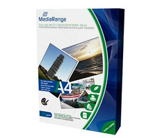 Papier fotograficzny matowy MediaRange A4 dwustronny 100 arkuszy 140g/tusz