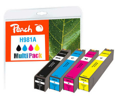 Peach remanufactured alternativní cartridge HP 981A MultiPack