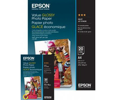 Papier fotograficzny Epson Value Glossy 10x15 / błyszczący / 183 g:m2 / 100 ark.