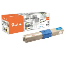Peach Regenerowany toner alternatywny OKI 46508711 niebieski / do C332 / 3000 stron