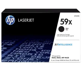 Oryginalny toner czarny HP 59X / do HP LaserJet Pro M304 i HP LaserJet Pro M404 i HP LaserJet Pro MFP M428 / 10 000 stron.