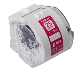 Brother - Taśma papierowa CZ1004 (pełny kolor szerokość 25 mm) / długość 5m