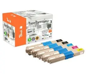 Peach Regenerowany alternatywny toner OKI C332XL MultiPack PLUS / do C332 / 2x3500 i 3x3000 stron