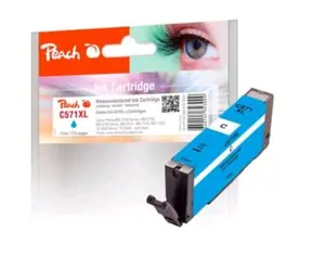 Peach CLI-571XLC niebieski / alternatywny wkład / 11 ml