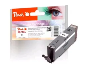 Peach CLI-571XGY fotoszary / alternatywny wkład / do MG5750 / 11 ml