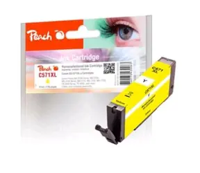 Peach CLI-571XL żółty / alternatywny wkład / do MG5750 / 11 ml