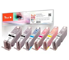 Peach PGI-570 XL Multi-6-Pack / alternatywny wkład / do MG5750 / 5x 13 ml i 1x 23 ml