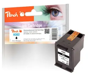 Peach F6U66A kompatybilny kartridż 302 czarny / DeskJet 1110 2130 / 6 ml