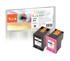 Peach alternatywny wkład 301 Multipack / DeskJet 1050 i 2050 / Kolor+czarny
