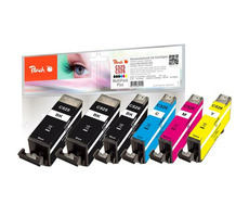 Peach CLI-526 alternatywny wkład MultiPack PLUS / Pixma iP4850 / 2xbk i pbk i cmy