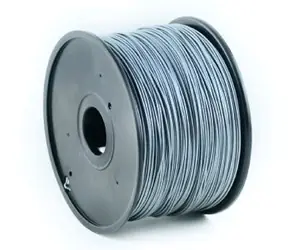 Gembird 3DP-ABS1.75-01-S Filament ABS srebrny / sznurek do drukarki 3D / ABS / 1,75mm / 1kg
