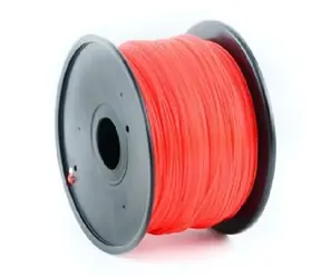 Gembird 3DP-ABS1.75-01- R Filament ABS czerwony / sznurek do drukarki 3D / ABS / 1,75mm / 1kg