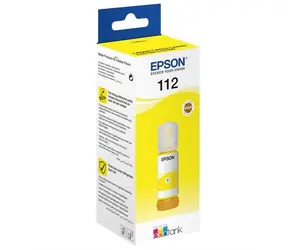 Oryginalny atrament Epson nr. 112 żółty / dla EcoTank L6490 i L6460 / 6000 stron