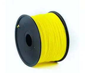 Gembird 3DP-PLA1.75-01-Y Filament PLA żółty / sznurek do drukarki 3D / PLA / 1,75mm / 1kg