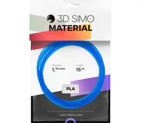 Filament 3DSimo PLA Transparentny (MultiPro/ Kit) 15m / średnica 1,75 mm / PLA