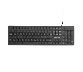 Układ klawiatury Gearlab G220 DE czarny / klawiatura przewodowa / USB / układ DE