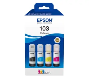 Epson 103 CMYK / dla L3151 i L1110 i L3110 i L3150 / 4X 65 ml 