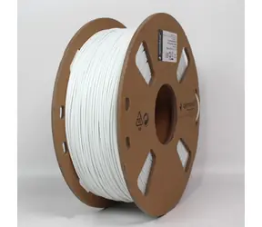 Gembird 3DP-PLA-FL-01-W Filament PLA biały / sznurek do drukarki 3D / PLA / 1,75mm / 1kg
