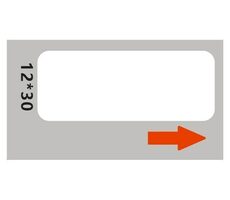 Etykiety Niimbot 12x30mm do D11 i D110 białe / 210 szt. 