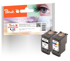 Zestaw wkładów Peach PG-575XL&CL-576XL / do drukarek Canon Pixma TS3551i, TS3550i i TR4750i / 1x16 i 1x14 ml