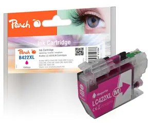 Peach LC-422XL alternatywny wkład fioletowy / do Brother MFCJ 5340 DW i MFCJ 5345 DW i MFCJ 5740 D / 1500 stron