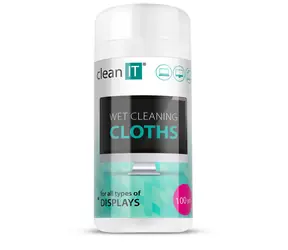 Clean IT mokre ściereczki do czyszczenia ekranów 100 szt