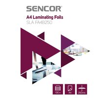 Sencor SLA FA4B250 Folia do laminowania A4/250mic (100 szt.)