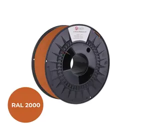 Filament C-tech Premium Line ASA żółto-pomarańczowy | RAL2000 | 1,75 mm | 1kg