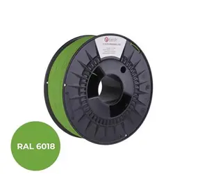 Filament C-tech Premium Line PETG zielono-żółty | RAL6018 | 1,75 mm | 1kg