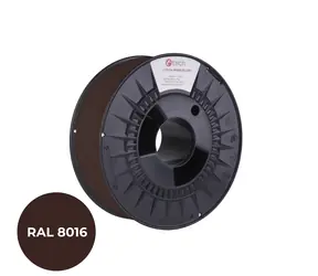 Filament PLA C-tech Premium Line w kolorze mahoniowym | RAL8016 | 1,75 mm | 1kg