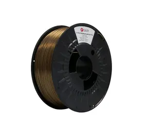 Filament jedwabny PLA w kolorze brązowym C-tech Premium Line | 1,75 mm | 1kg