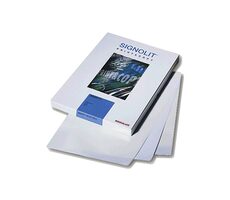 Signolit SIVK - przezroczysta folia samoprzylepna do drukarek IJ A4 / Atrament / 100 szt.
