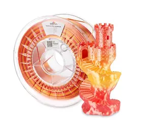 Filament 3D PLA Spectrum 81017 Silk Rainbow fire-red | 1,75 mm | 1000 g