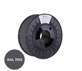 Filament C-tech Premium Line TPU 90A elastyczny, szary bazaltowy | RAL7012 | 1,75 mm | 1 kg