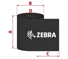 ZEBRA ZipShip 3200 / Taśma TTR / Wosk-żywica / 110mm / 300m / 1 szt.