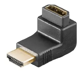 Adapter PremiumCord HDMI M na HDMI F - zagięty pod kątem prostym - przeciwny / redukcja