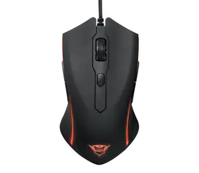 Trust GXT 177 czarna / Mysz gamingowa / Laserowa / Przewodowa / USB / 14 400dpi / 8 przycisków