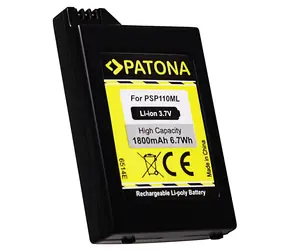 Bateria PATONA do konsoli gier Sony PSP-1000 Portable / 1800mAh / Li-lon / 3,7V
