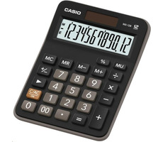 Casio MX 12 B czarny / kalkulator stacjonarny / dwanaście cyfr