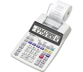 Sharp EL-1750V biały / Kalkulator z drukarką