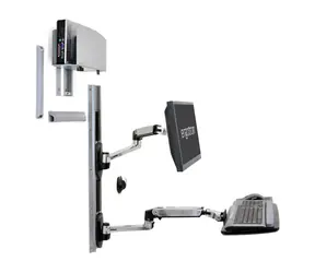 Ergotron LX System montażu ściennego / uchwyt do LCD, klawiatury i komputera 