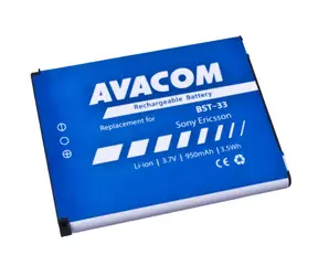 Bateria Avacom do Sony Ericsson K550i i K800 i W900i / Li- ION / 3,7 V / 950 mAh / (zamiennik BST-33)